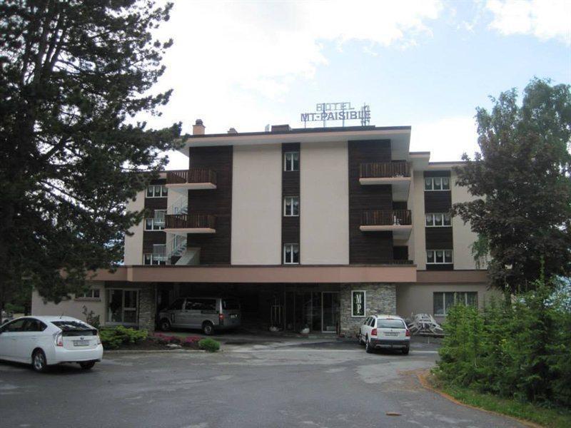 Hotel-Restaurant Le Mont Paisible, Crans-Montana Ngoại thất bức ảnh